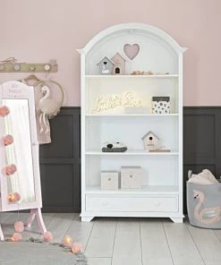 Maisons du Monde boutique -Maisons du Monde boutique bibliotheque 1 tiroir blanche 1000 9 27 160132 11