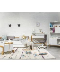 Kocot Kids Bibliothèque 2 Portes Blanc Naturel -Maisons du Monde boutique bibliotheque 2 portes blanc naturel 2