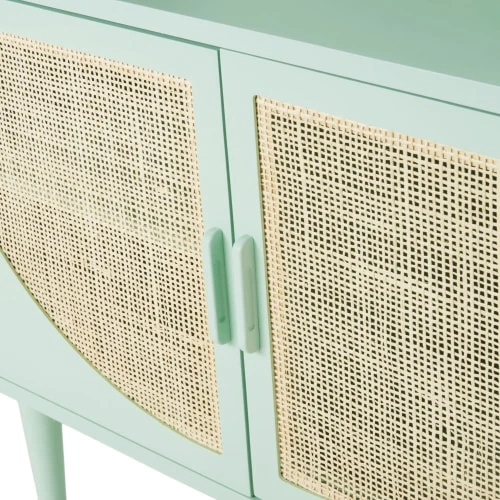 Maisons Du Monde Bibliothèque 2 Portes Verte Et Beige 5 Maisons Du Monde Bibliothèque 2 Portes Verte Et Beige – Image 3