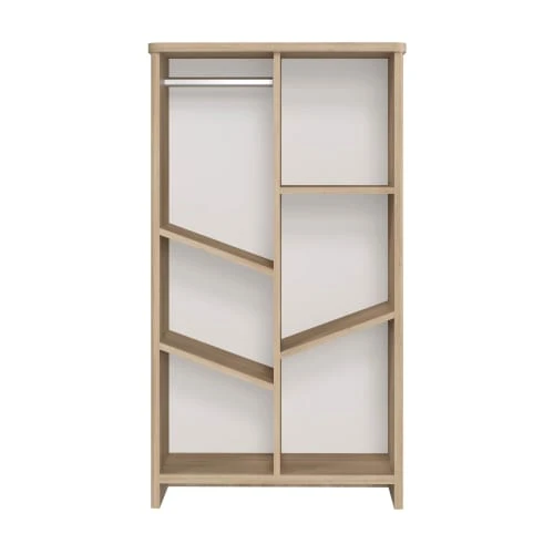 Bibliothèque 6 Cases Sacha En Bois Imitation Chêne Clair Galipette 4 Bibliothèque 6 Cases Sacha En Bois Imitation Chêne Clair Galipette - Image 2