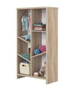 Bibliothèque 6 Cases Sacha En Bois Imitation Chêne Clair Galipette 9 Bibliothèque 6 Cases Sacha En Bois Imitation Chêne Clair Galipette -Maisons du Monde boutique bibliotheque 6 cases sacha en bois imitation chene clair galipette 2