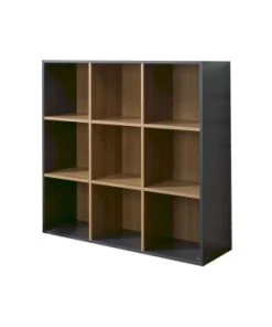Nateo Concept Bibliothèque 9 Cases Ardoise
