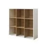 Nateo Concept Bibliothèque 9 Cases Blanc -Maisons du Monde boutique bibliotheque 9 cases blanc