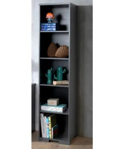 Vipack Bibliothèque Anthracite -Maisons du Monde boutique bibliotheque anthracite 2