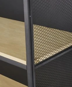 Maisons Du Monde Bibliothèque Bicolore 2 Portes En Métal -Maisons du Monde boutique bibliotheque bicolore 2 portes en metal 1000 8 32 206303 3