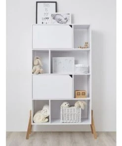 Bellamy Bibliothèque Blanc -Maisons du Monde boutique bibliotheque blanc 3