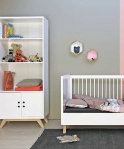 Bopita Bibliothèque Blanc Naturel -Maisons du Monde boutique bibliotheque blanc naturel 2