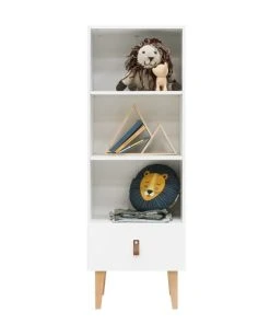 Bopita Bibliothèque Blanc Naturel Naturel 10 Bopita Bibliothèque Blanc Naturel Naturel -Maisons du Monde boutique bibliotheque blanc naturel naturel 2