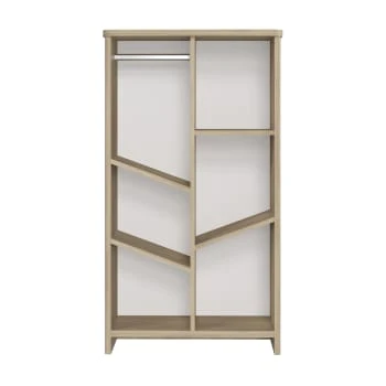 Bibliothèque 6 Cases Sacha En Bois Imitation Chêne Clair Galipette 7 Bibliothèque 6 Cases Sacha En Bois Imitation Chêne Clair Galipette - Image 5