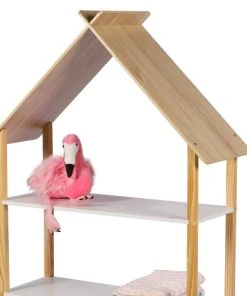 TOILINUX Bibliothèque Design Maison 3 étagères Blanc -Maisons du Monde boutique bibliotheque design maison 3 etageres blanc 2