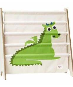 3 Sprouts Bibliothèque En Tissu Dragon