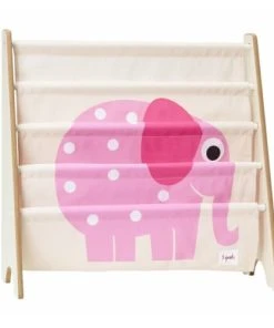 3 Sprouts Bibliothèque En Tissu Eléphant
