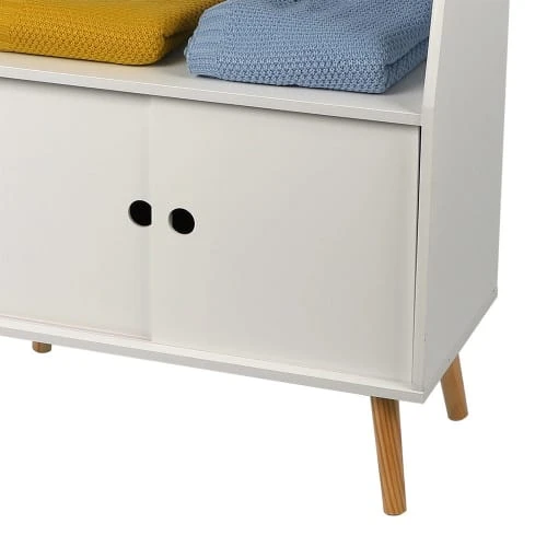 Fornord Bibliothèque Enfant 3 étagères 2 Portes 6 Fornord Bibliothèque Enfant 3 étagères 2 Portes – Image 4