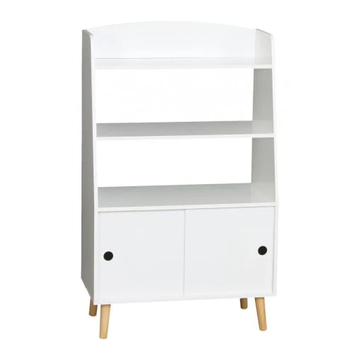 Fornord Bibliothèque Enfant 3 étagères 2 Portes 3 Fornord Bibliothèque Enfant 3 étagères 2 Portes