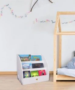 Altobuy Bibliothèque Enfant Blanche 3 Compartiments -Maisons du Monde boutique bibliotheque enfant blanche 3 compartiments 2