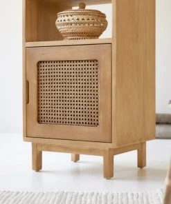 Tikamoon Bibliothèque Haute Enfant En Orme Et Cannage -Maisons du Monde boutique bibliotheque haute enfant en orme et cannage 4