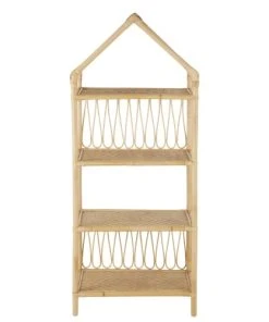 Maisons Du Monde Bibliothèque Maison Enfant En Rotin Et Bambou Beige