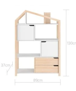 Bellamy Bibliothèque Maison Naturel Blanc 7 Bellamy Bibliothèque Maison Naturel Blanc -Maisons du Monde boutique bibliotheque maison naturel blanc 2