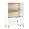Sauthon Bibliothèque Meuble Gouttes 120x86x35cm En Bois Blanc -Maisons du Monde boutique bibliotheque meuble gouttes 120x86x35cm en bois blanc