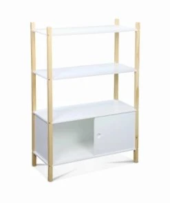 Alice's Garden Bibliothèque Pour Enfant à Trois Niveaux Naturel Blanc 11 Alice's Garden Bibliothèque Pour Enfant à Trois Niveaux Naturel Blanc -Maisons du Monde boutique bibliotheque pour enfant a trois niveaux naturel blanc 3