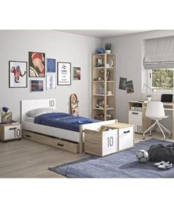 GAMI Bureau 1 Porte Chêne Blanc -Maisons du Monde boutique bureau 1 porte chene blanc 4