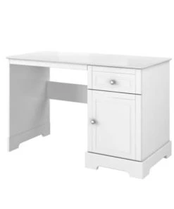 Bellamy Bureau 1 Tiroir 1 Porte Blanc
