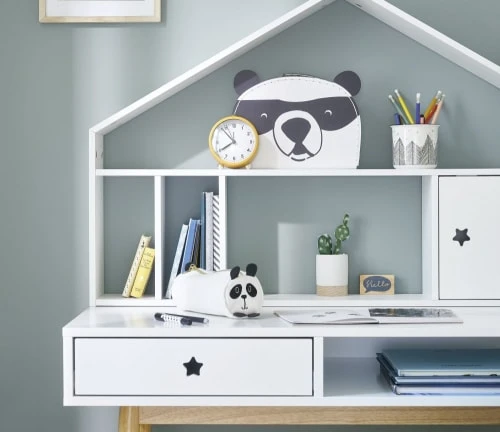 Maisons Du Monde Bureau 1 Tiroir Blanc 8 Maisons Du Monde Bureau 1 Tiroir Blanc – Image 6