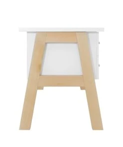 Bopita Bureau 2 Tiroirs Blanc Naturel -Maisons du Monde boutique bureau 2 tiroirs blanc naturel 3
