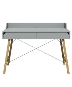 Bellamy Bureau 2 Tiroirs Gris