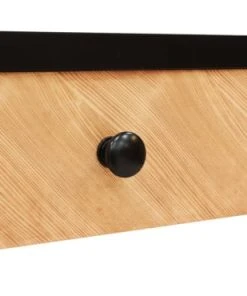 Bopita Bureau 2 Tiroirs Noir Naturel Naturel 12 Bopita Bureau 2 Tiroirs Noir Naturel Naturel -Maisons du Monde boutique bureau 2 tiroirs noir naturel naturel 4