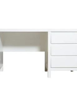 Bopita Bureau 3 Tiroirs Blanc