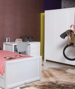 Bopita Bureau 3 Tiroirs Blanc -Maisons du Monde boutique bureau 3 tiroirs blanc 3