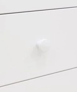 Bopita Bureau Avec 3 Tiroirs Blanc En MDF Et Hêtre -Maisons du Monde boutique bureau avec 3 tiroirs blanc en mdf et hetre 5