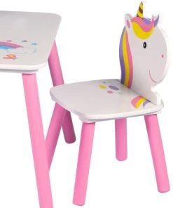 Wadiga Bureau Avec Chaise Enfant Design Licorne Blanc 7 Wadiga Bureau Avec Chaise Enfant Design Licorne Blanc -Maisons du Monde boutique bureau avec chaise enfant design licorne blanc 2
