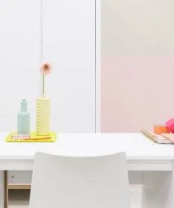 Bopita Bureau Blanc/chêne En MDF Et Chêne -Maisons du Monde boutique bureau blanc chene en mdf et chene 3