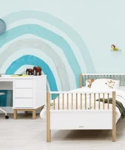 Bopita Bureau Blanc/chêne En MDF Et Chêne -Maisons du Monde boutique bureau blanc chene en mdf et chene 4