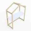 Weber Industries Bureau Cabane Woody Naturel Et Blanc -Maisons du Monde boutique bureau cabane woody naturel et blanc