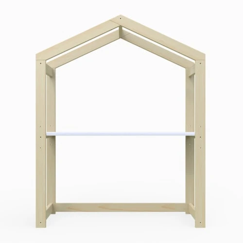 Weber Industries Bureau Cabane Woody Naturel Et Blanc 5 Weber Industries Bureau Cabane Woody Naturel Et Blanc – Image 3