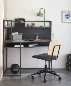 Maisons Du Monde Bureau D'angle En Métal Gris Anthracite Avec étagères 11 Maisons Du Monde Bureau D'angle En Métal Gris Anthracite Avec étagères -Maisons du Monde boutique bureau d angle en metal gris anthracite avec etageres 1000 4 35 215326 5