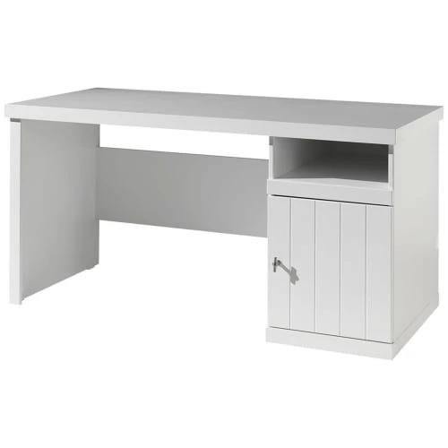 Terre De Nuit Bureau En Bois Blanc 3 Terre De Nuit Bureau En Bois Blanc