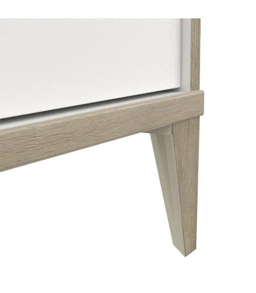 CALICOSY Bureau Enfant 1 Porte 1 Tiroir, Blanc Et Gris - L106,6 Cm 8 CALICOSY Bureau Enfant 1 Porte 1 Tiroir, Blanc Et Gris - L106,6 Cm – Image 6