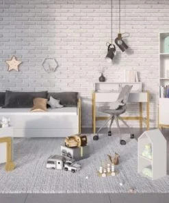 Nateo Concept Bureau Enfant 1 Tiroir Blanc Et Chêne 8 Nateo Concept Bureau Enfant 1 Tiroir Blanc Et Chêne -Maisons du Monde boutique bureau enfant 1 tiroir blanc et chene 2