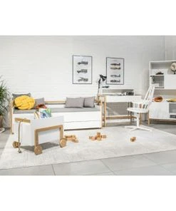 Nateo Concept Bureau Enfant 1 Tiroir Blanc Et Chêne 9 Nateo Concept Bureau Enfant 1 Tiroir Blanc Et Chêne -Maisons du Monde boutique bureau enfant 1 tiroir blanc et chene 3