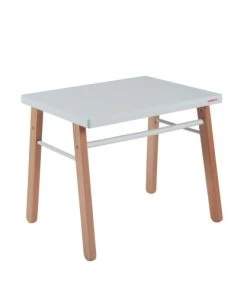 Combelle Bureau Enfant En Bois Bicolore Blanc 50x43x40cm -Maisons du Monde boutique bureau enfant en bois bicolore blanc 50x43x40cm 2