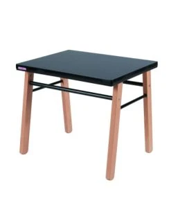 Combelle Bureau Enfant En Bois Bicolore Noir 50x43x40cm