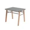 Combelle Bureau Enfant En Bois Coloris Naturel Et Gris Clair 50x43x40cm