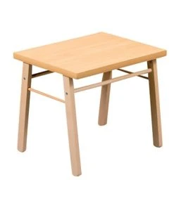 Combelle Bureau Enfant En Bois Vernis Naturel 50x43x40cm -Maisons du Monde boutique bureau enfant en bois vernis naturel 50x43x40cm 2