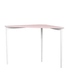 WNM Group Bureau Enfant En Pin Massif 114x85 Rose