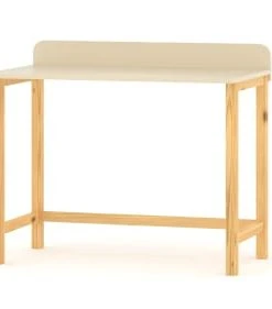 WNM Group Bureau Enfant En Pin Massif 120x58 Beige