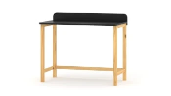 WNM Group Bureau Enfant En Pin Massif 120x58 Jaune 8 WNM Group Bureau Enfant En Pin Massif 120x58 Jaune - Image 6